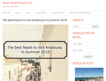 Tablet Screenshot of news.spainhouses.net